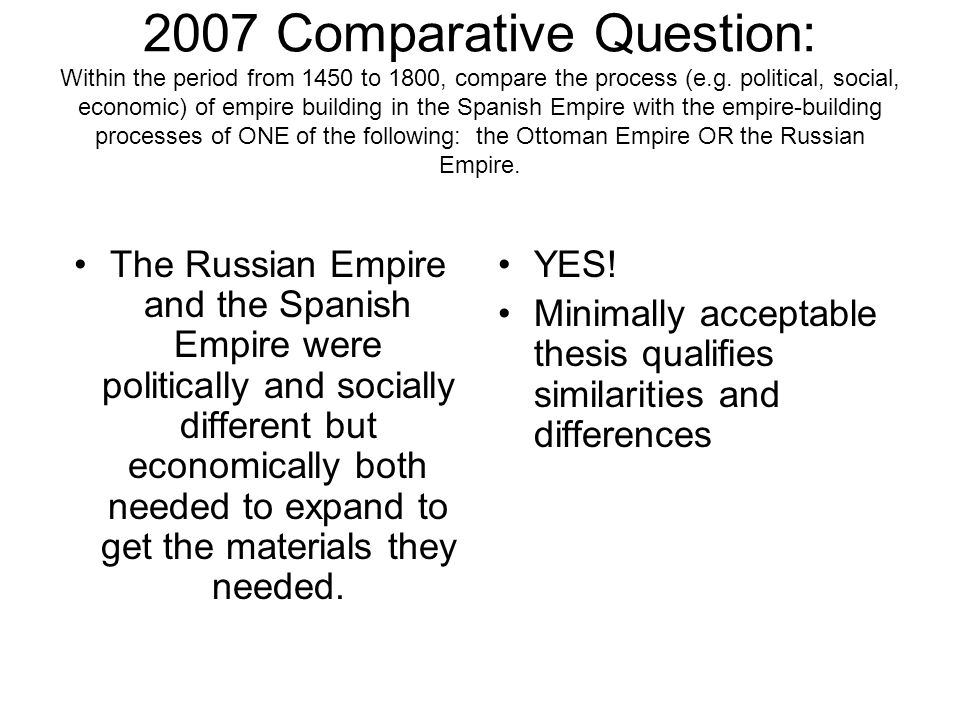 Compare and contrast the spanish and ottoman empires